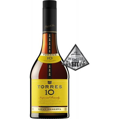 Torres Gran Reserva 10y 38% 0,7 l (holá láhev) – Zboží Dáma