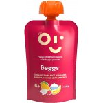 Beggs BIO Dětská rýže s jogurtem, banánem, mangem a malinami 120 g – Zboží Dáma