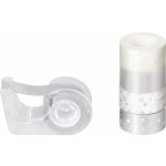 Heyda 1,2 cm x 3 m Mini stříbrná s hvězdičkama 5ks – Hledejceny.cz
