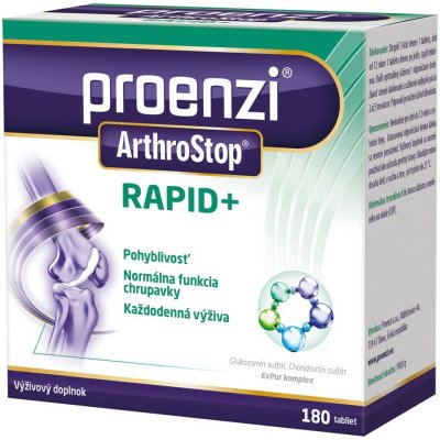 Proenzi ArthroStop Rapid Plus 180 tablet – Hledejceny.cz
