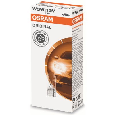 Osram W5W W2,1x9,5d 12V 5W – Zbozi.Blesk.cz