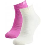 4F Socks Cas F395 2Pack bílá růžová – Zboží Dáma