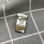 Pinarna Music is my medicine Hudba je můj lék – Zboží Dáma