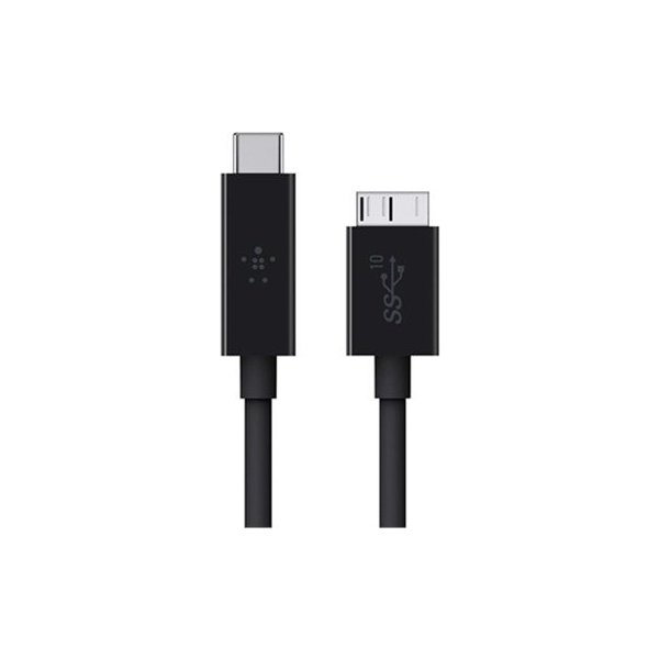 usb kabel Belkin F2CU031bt1M-BLK USB 3.1 USB-C to Micro B 3.1