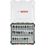 BOSCH Smíšená sada tvarových fréz s vřetenem Ø 8 mm, 30 ks 2607017475 – HobbyKompas.cz