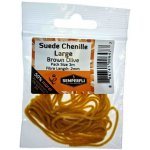 Semperfli Šenylka Suede Chenille Large Brown Olive 2mm – Hledejceny.cz
