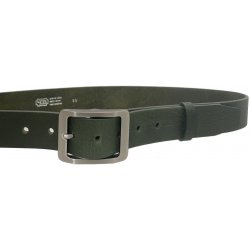 Penny Belts kožený opasek 159R31 zelený