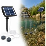 Solární provzdušňovač jezírka AP211 – 2200 mAh baterie, 2 režimy provozu, 2 W panel – Zboží Dáma