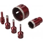 Sada diamantových korunek KRAFT&DELE KD5953, 6 ks, 6–68 mm