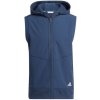 Pánská vesta adidas golfová vesta Hoodie navy modrá