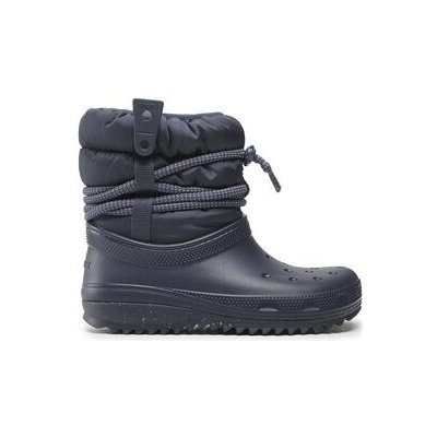 Crocs sněhule Classic Neo Puff Luxe Boot 207312 tmavomodrá