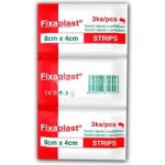 Fixaplast náplast strip 8 x 4 cm 3 ks – Hledejceny.cz