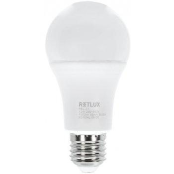 Retlux žárovka LED E27 12W A60 bílá teplá REL 23 4ks