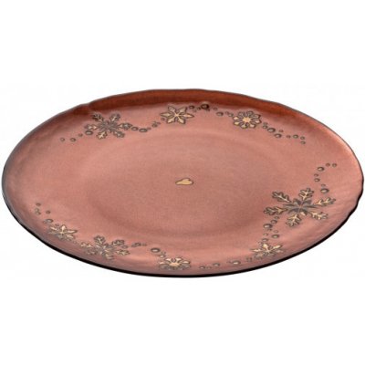 Leonardo Talíř 27 cm červený Autentico – Zboží Mobilmania