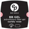 UV gel BIO nails BB Fiber SANDY ROSE jednofázový hypoalergenní gel 15 ml