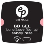 BIO nails BB Fiber SANDY ROSE jednofázový hypoalergenní gel 15 ml – Hledejceny.cz