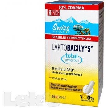 Swiss Lactobacily 5 kapslí 66