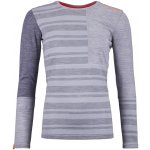 Ortovox pánské merino triko 185 Rock'N'Wool Long Sleeve grey blend – Zboží Mobilmania