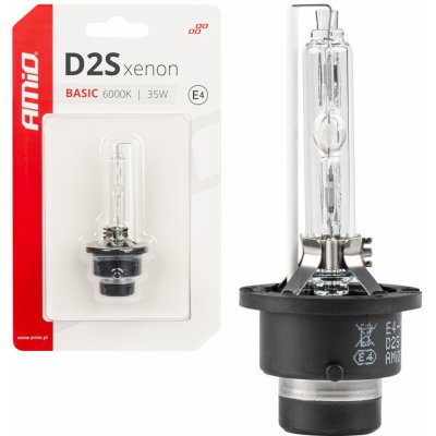 AMiO Xenonová výbojka D2S 35W 6000K BASIC blistr AMIO-03861 – Hledejceny.cz