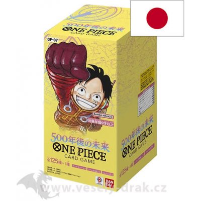 Bandai One Piece Card Game 500 Years in the Future Booster Box – Zboží Mobilmania