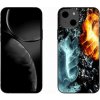 Pouzdro a kryt na mobilní telefon Apple Pouzdro mmCase Gelové iPhone 13 6.1 - voda a oheň