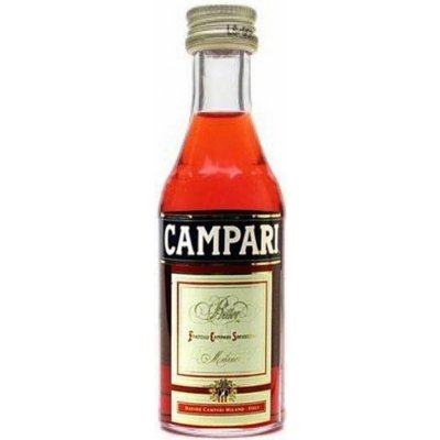 Campari Bitter 25% 0,04 l (holá láhev) – Zbozi.Blesk.cz