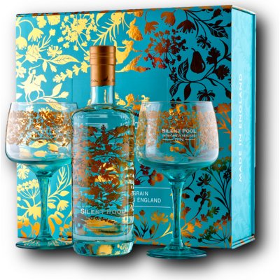 Silent Pool Gin 43% 0,7 l (dárkové balení 2 sklenice) – Sleviste.cz