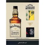 Jack Daniel's Tennessee Honey 35% 0,7 l (dárkové balení ponožky) – Zboží Dáma