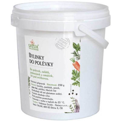 Grešík Bylinky do polévky 250 g – Zboží Dáma