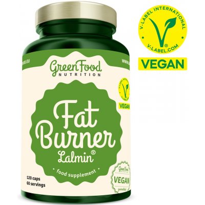 GreenFood Nutrition Fat Burner 120 kapslí – Zboží Dáma