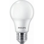 Philips LED žárovka E27 A60 8W 60W studená bílá 6500K – Zboží Mobilmania