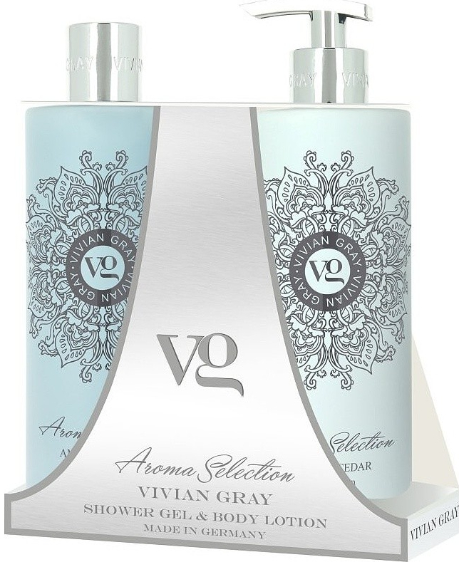 Vivian Gray Aroma Selection sprchový a koupelový gel 500 ml + tělové mléko 500 ml dárková sada