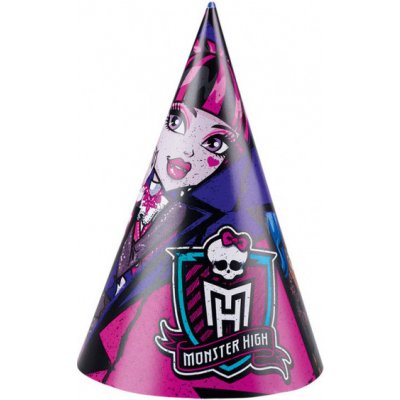 Amscan Párty čepičky Monster High 6ks – Zboží Mobilmania