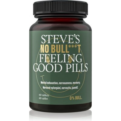 Steve's No Bull***t Feel-Good Pills tablety pro podporu duševní rovnováhy 60 tablet