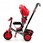 Baby Mix s LED světly Lux Trike šedá – Zboží Mobilmania