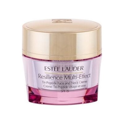 Estée Lauder Vyživující krém na obličej a dekolt pro suchou pleť SPF 15 Resilience Multi-Effect (Tri Peptide Face And Neck Creme) 50 ml