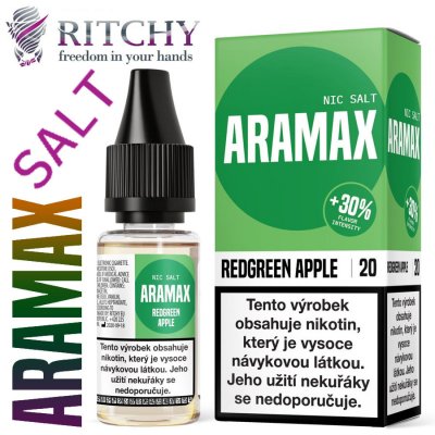 Aramax Salt RedGreen 10 ml 10 mg – Zbozi.Blesk.cz