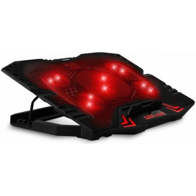 Chladící podložka pod notebook EVOLVEO Ania 5R, chladicí podstavec pro notebook, červené podsvícení (ANIA5R) – Sleviste.cz