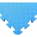 TATAMI PUZZLE podložka - Jednobarevná - 100x100x1,3 cm - podložka fitness modrá – Zboží Dáma