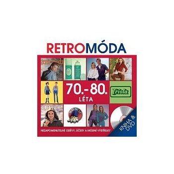 Retro Móda 70. - 80. léta, +kniha DVD