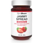 GymBeam Jammy Spread jahoda 220 g – Zboží Mobilmania