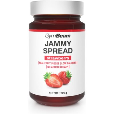 GymBeam Jammy Spread lesní ovoce 6 x 220 g – Sleviste.cz