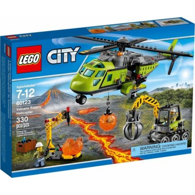 LEGO® City 60123 Sopečná zásobovací helikoptéra – Zboží Mobilmania