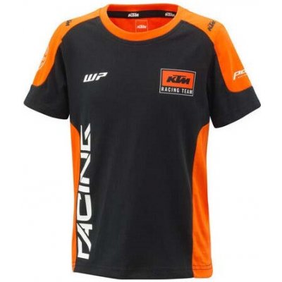 KTM triko TEAM 24 dětské black/orange – Sleviste.cz