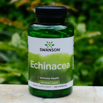 Swanson Echinacea 400 mg 100 kapslí – Zboží Mobilmania
