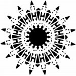 Šablona TCW 12"x12" (30,5x30,5 cm) - Native Star – Sleviste.cz