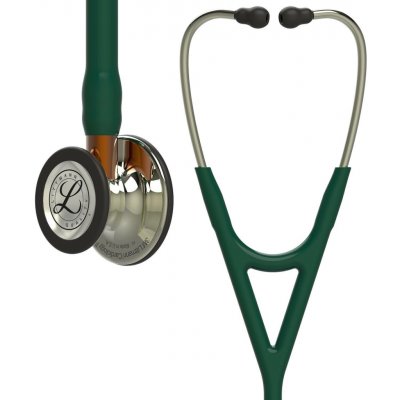 3M Littmann Cardiology IV : Hunter Green, Champagne Finish - Orange Stem – Hledejceny.cz