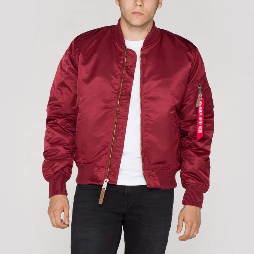 Alpha Industries MA 1 Vf 59 191118 184 pánské červené