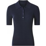 Esmara dámské vroubkované polotriko navy modrá – Zboží Mobilmania