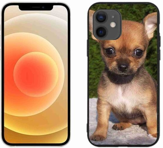 Pouzdro mmCase Gelové iPhone 12 mini - čivava 3